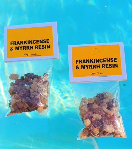 Frankincense & Myrrh Resin Resin Natural Incense Charcoal Burning