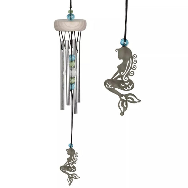 Woodstock Chime Fantasy Mermaid 10'' Wind Chime Signature Collection