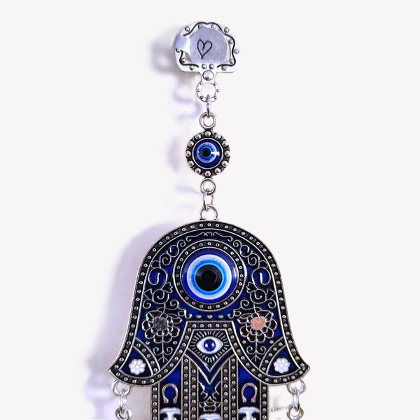 Evil Eye Fatima Hamsa Hand hanging Amulet Wall Décor