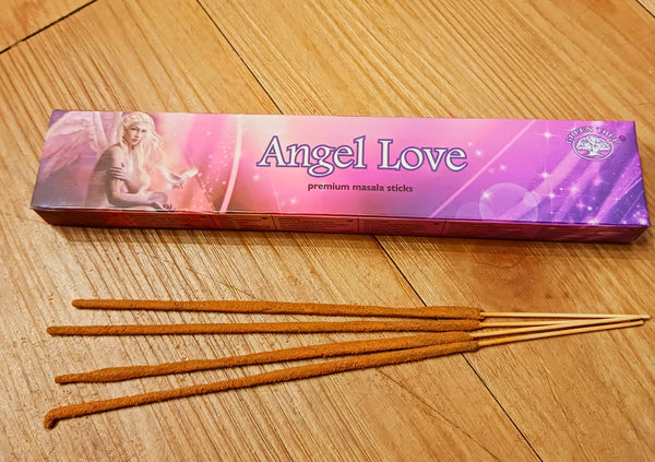 Green Tree Angel Love Premium Masala Incense Sticks