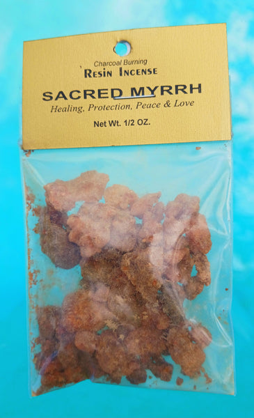 Sacred Myrrh Resin Natural Incense Charcoal Burning