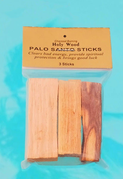 Palo Santo Sticks "Holy Wood" Natural Incense Charcoal Burning
