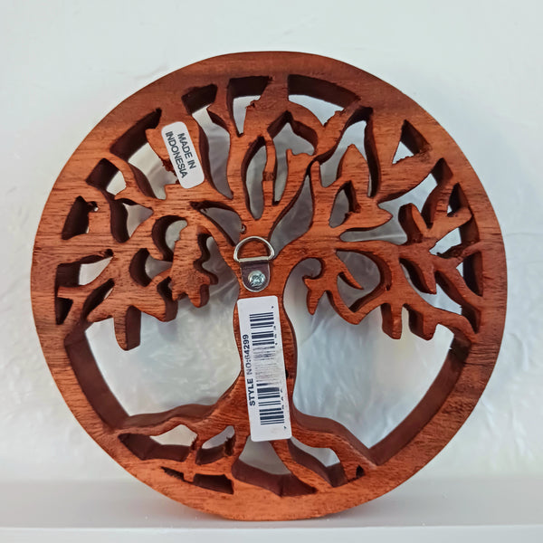 Tree of Life wood hand carved wall décor