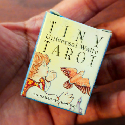 Tiny Universal Waite Tarot Card Deck By Mary Hanson Roberts