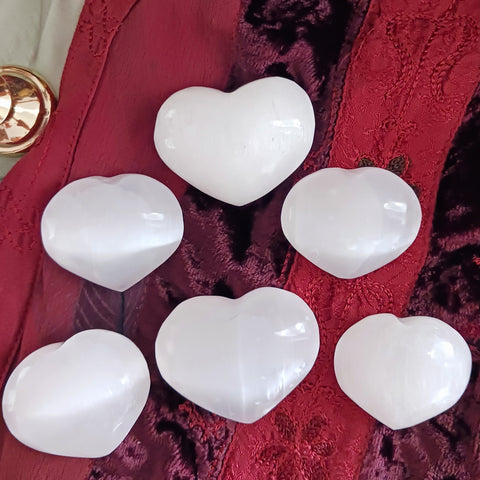 Selenite Heart