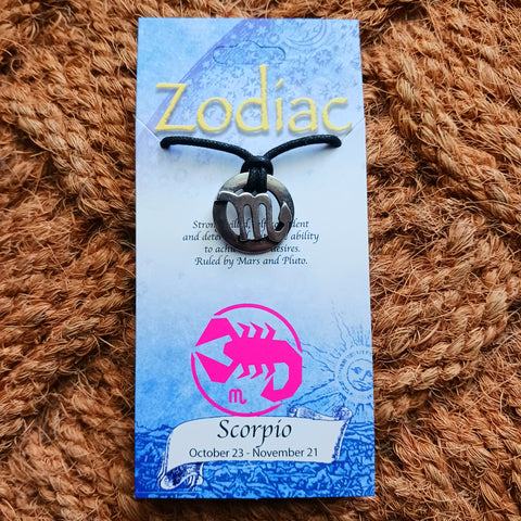 Zodiac Scorpio Pendant Necklace