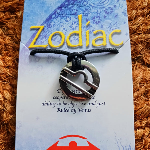 Zodiac Libra Pendant Necklace