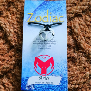 Zodiac Aries Pendant Necklace