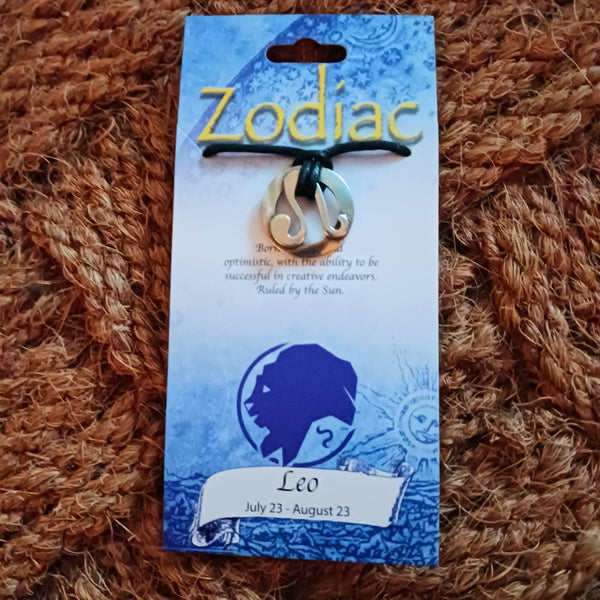 Zodiac Leo Pendant Necklace