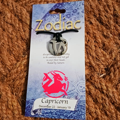 Zodiac Capricorn Pendant Necklace