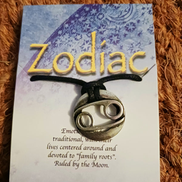 Zodiac Cancer Pendant Necklace