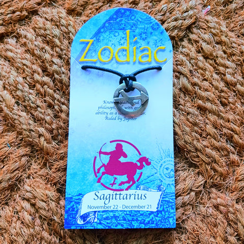 Zodiac Sagittarius Pendant Necklace