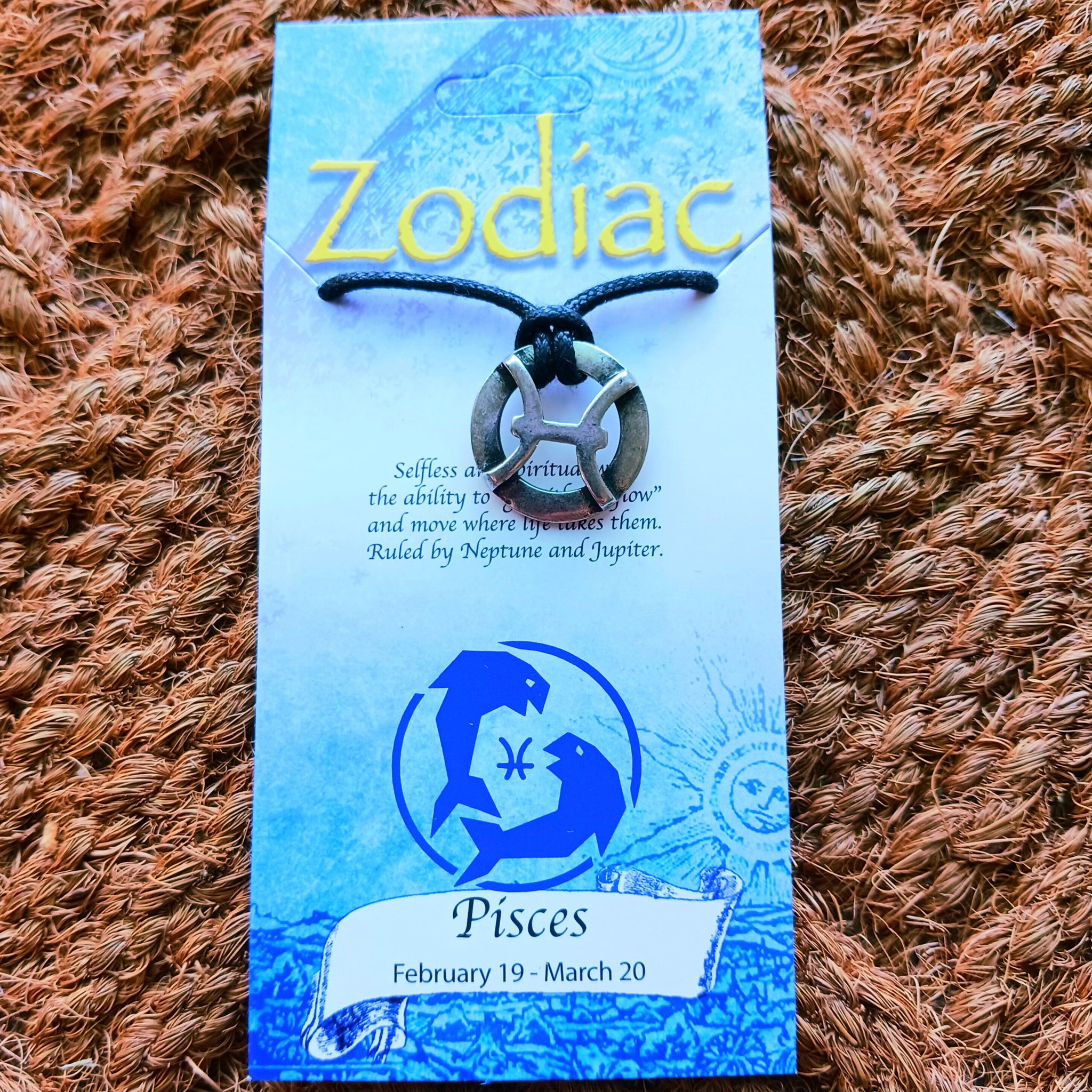 Zodiac Pisces Pendant Necklace