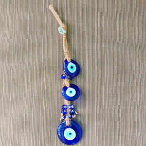 Evil Eye Glass Protection Amulet Charm Home decor wall hanging