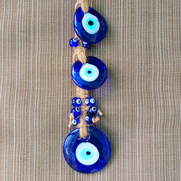 Evil Eye Glass Protection Amulet Charm Home decor wall hanging