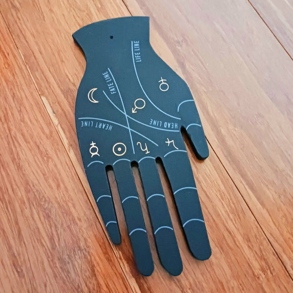 Palmistry hand shape Incense burner