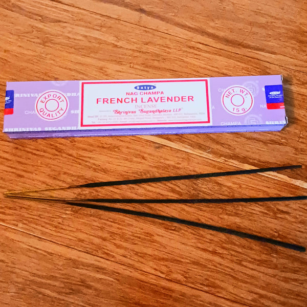 French Lavender Incense Satya Nag Champa