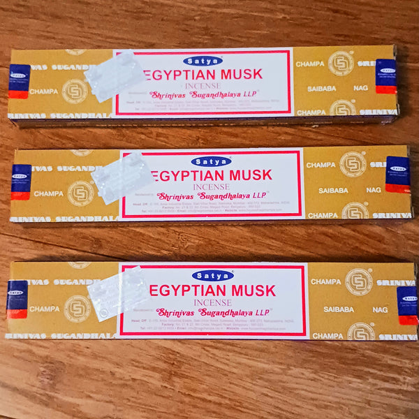 Egyptian Musk Incense Satya Nag Champa