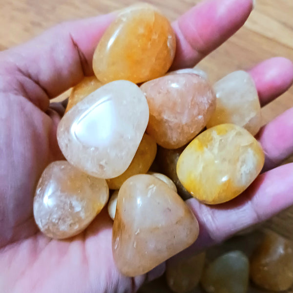 Golden Quartz - Tumbled