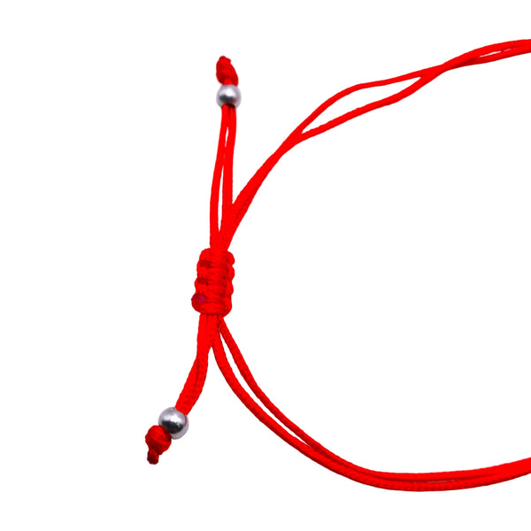 Evil Eye Protection Bracelet Double Red String Dark Blue Eye