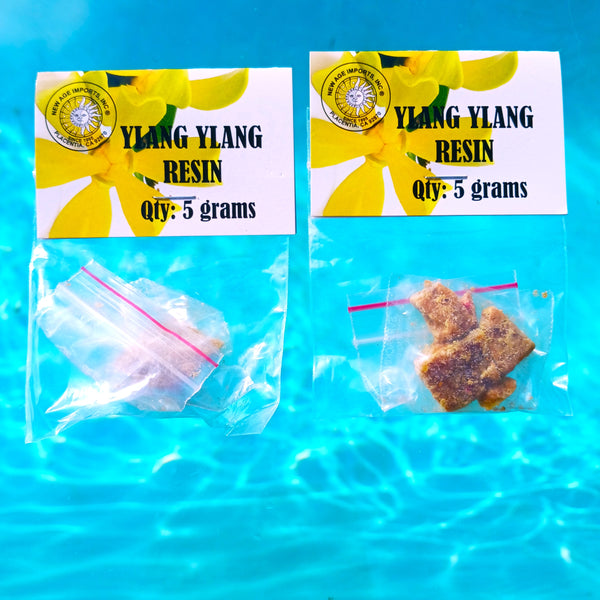 Ylang Ylang Resin Natural Incense Charcoal Burning