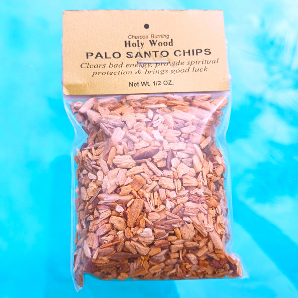 Palo Santo Chips Holy Wood Natural Charcoal Burning