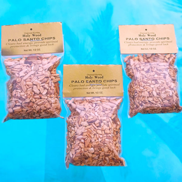 Palo Santo Chips Holy Wood Natural Charcoal Burning
