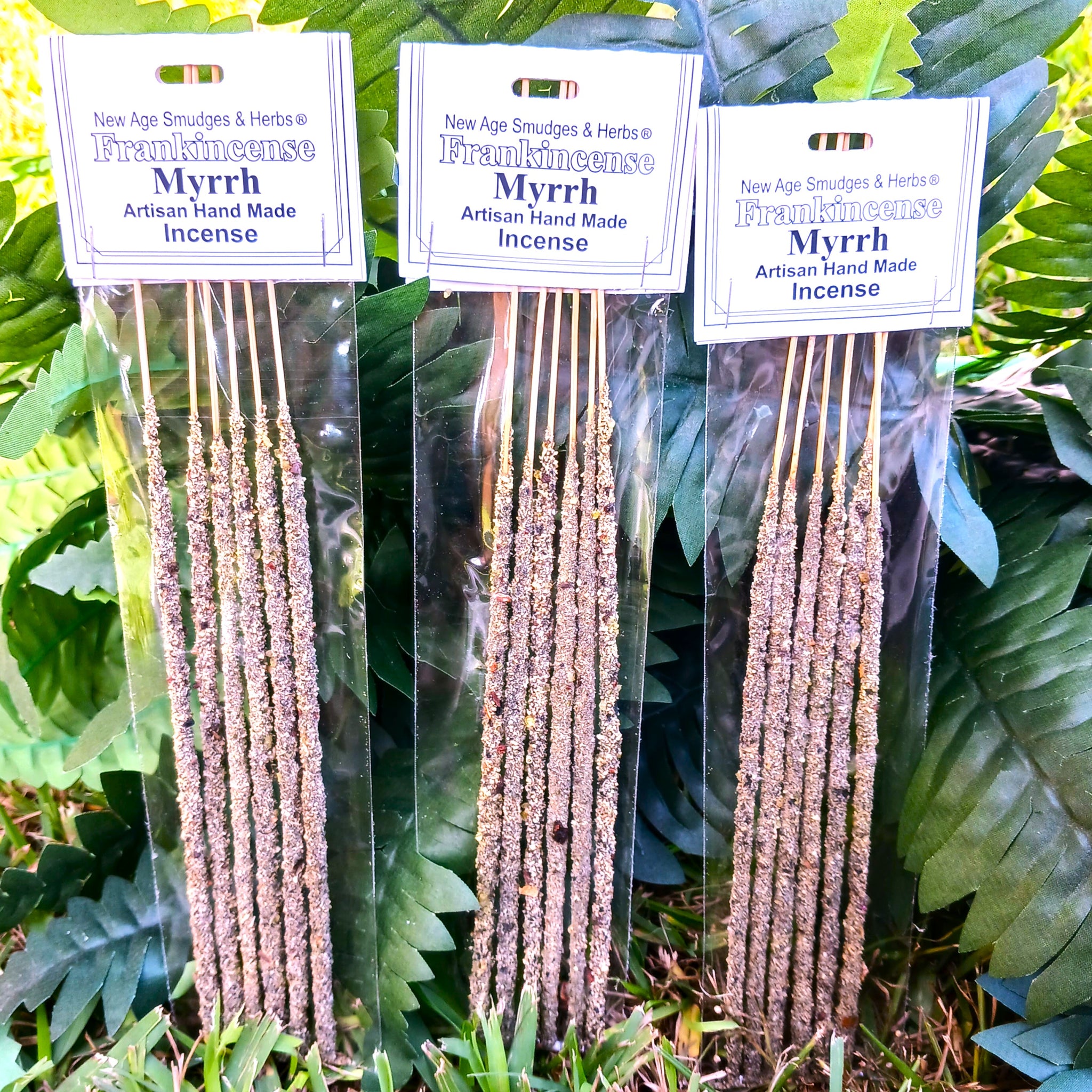 New Age Artisan Handmade Incense Frankincense Myrrh
