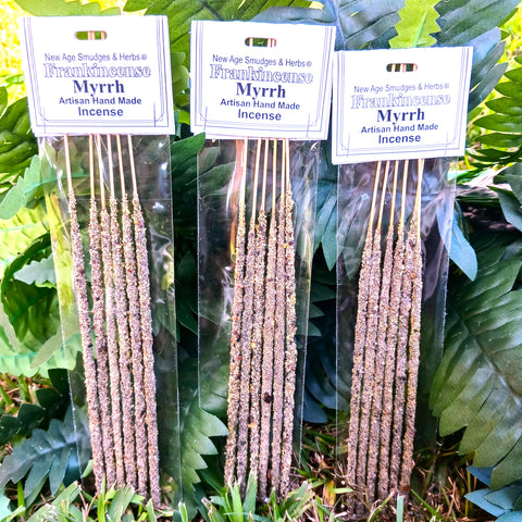 New Age Artisan Handmade Incense Frankincense Myrrh