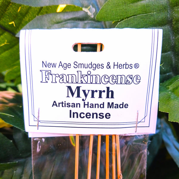 New Age Artisan Handmade Incense Frankincense Myrrh