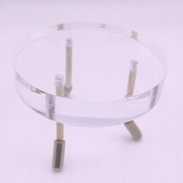 Metal Display Stand with Clear Acrylic base Crystal Sphere holder stand