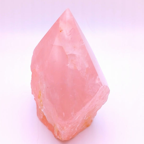 Rose Quartz Crystal Rough Point