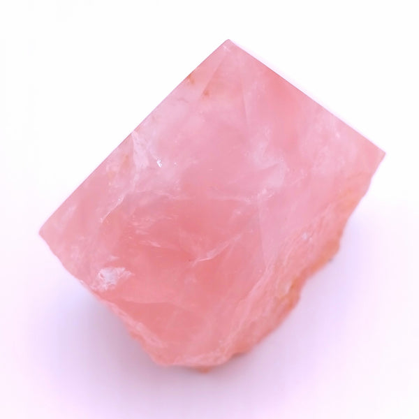 Rose Quartz Crystal Rough Point