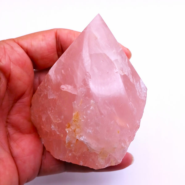 Rose Quartz Crystal Rough Point