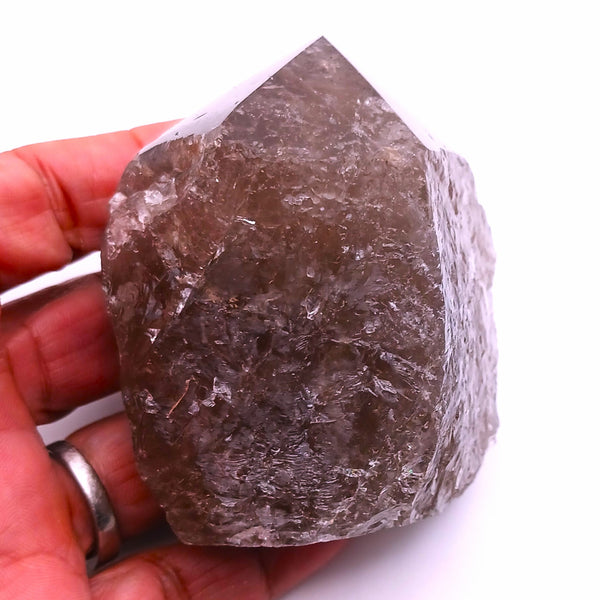 Smoky Quartz Crystal Rough Point