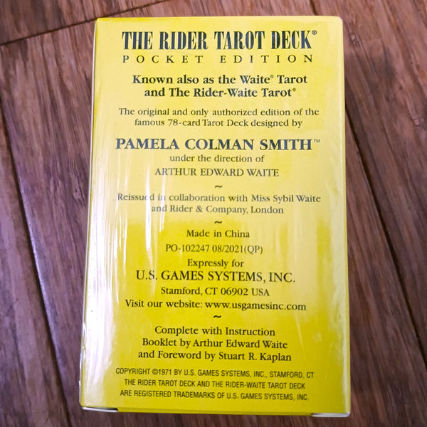 The Rider Tarot Deck Pocket Edition