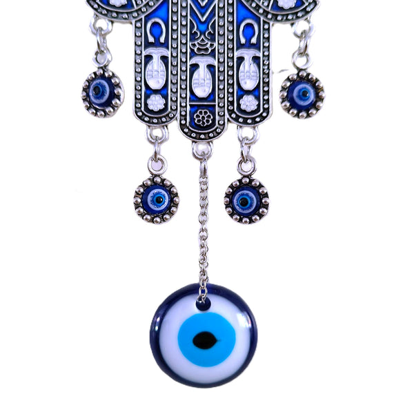 Evil Eye Fatima Hamsa Hand hanging Amulet Wall Décor