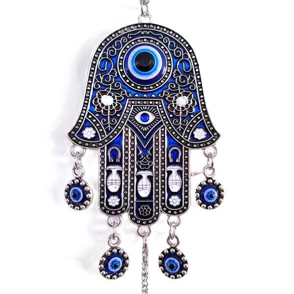 Evil Eye Fatima Hamsa Hand hanging Amulet Wall Décor