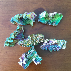 Bismuth Crystal Specimen Irregular Geometric Stone