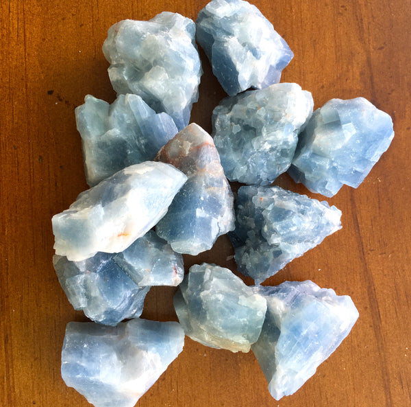 Blue Calcite -Raw