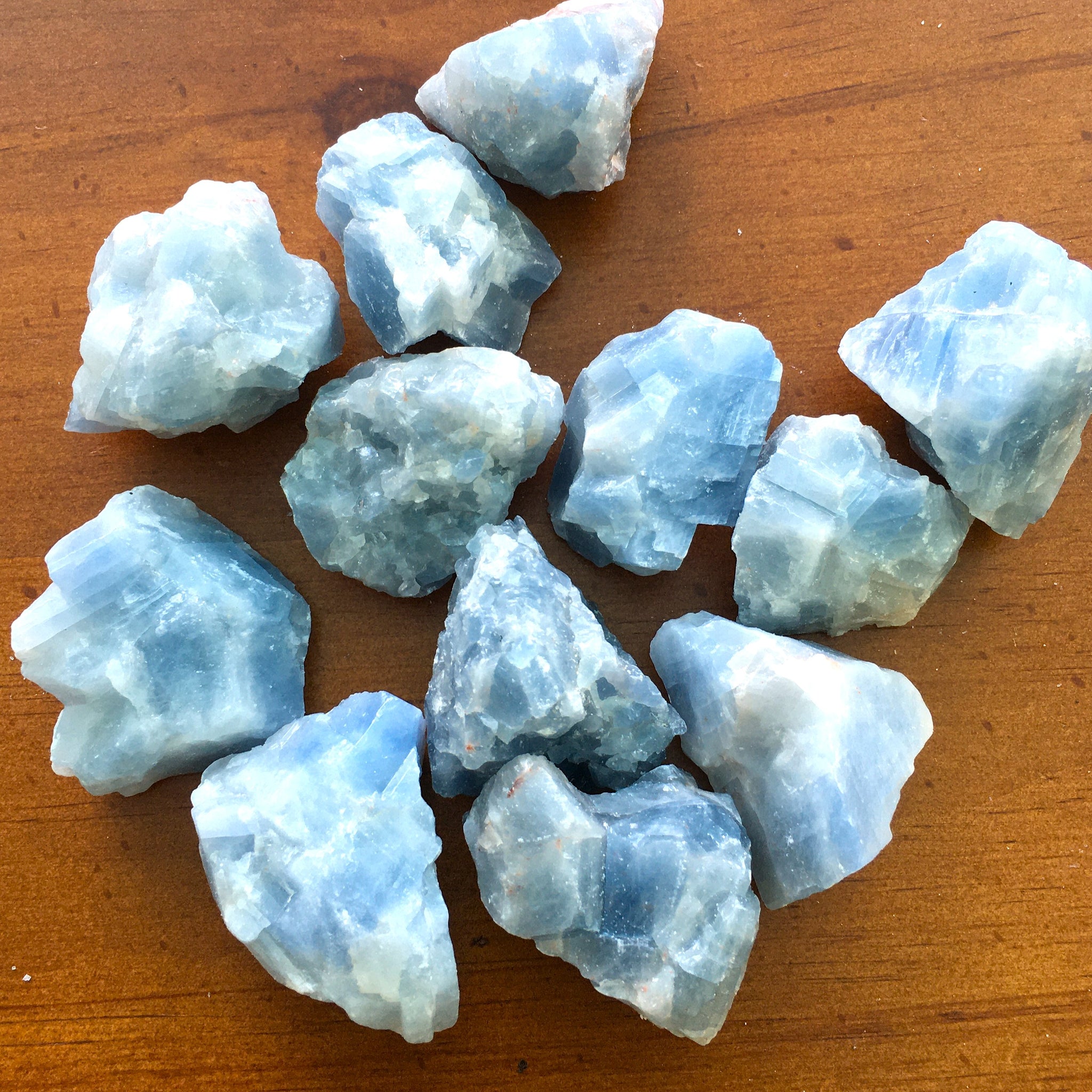 Blue Calcite -Raw