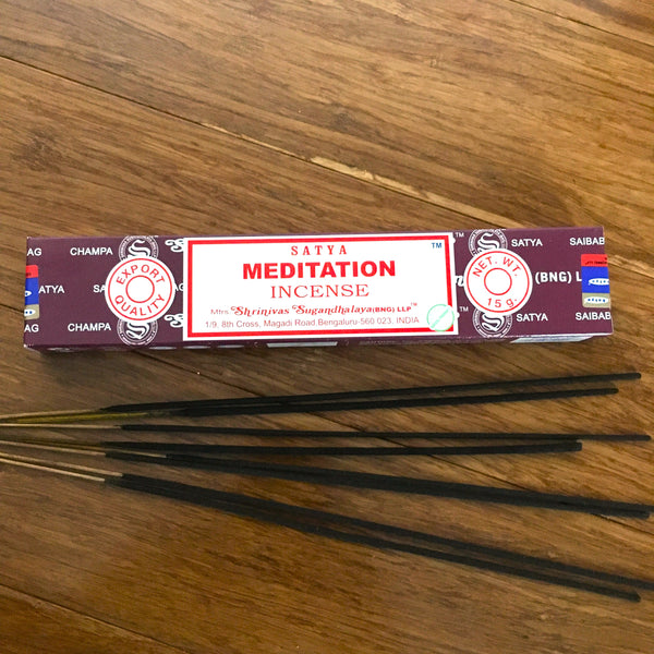 Meditation Incense Santya Nag Champa