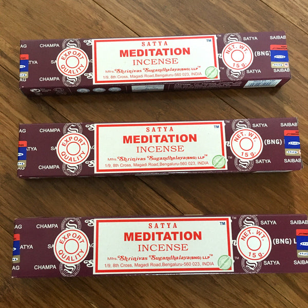 Meditation Incense Santya Nag Champa