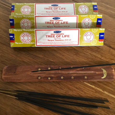 Tree of Life Incense Satya Nag Champa