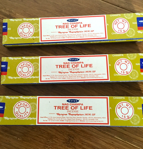 Tree of Life Incense Satya Nag Champa