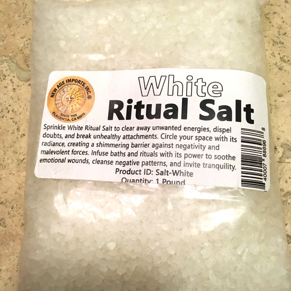 White Ritual Salt 1Lb.