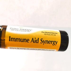 Plant Therapy Immune Aid Synergy Essential Oil Blend Roll-On