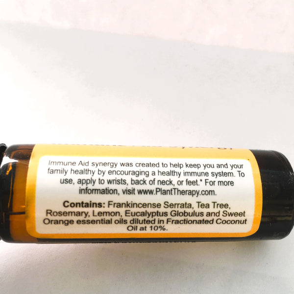 Plant Therapy Immune Aid Synergy Essential Oil Blend Roll-On