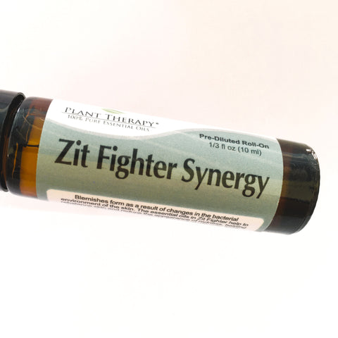 Plant Therapy Zit Fighter Synergy Essential Oil Blend Roll-On