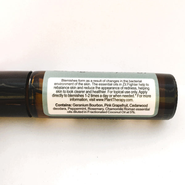 Plant Therapy Zit Fighter Synergy Essential Oil Blend Roll-On